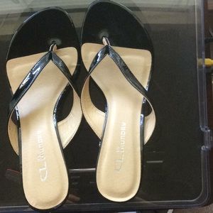 CL by Laundry Wedge Sandals-Tawny